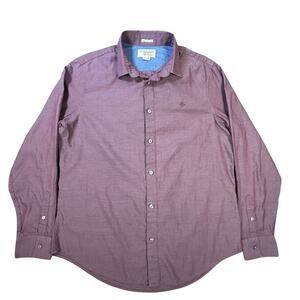 An‎ Original Penguin by Munsingwear Heritage Slim Fit Oxford Button Shirt Men XL